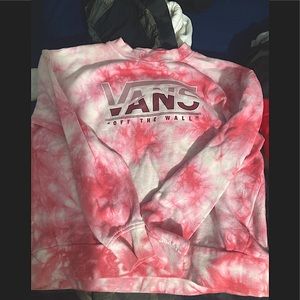 Vans Pink Tie-Dye Sweater